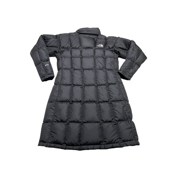 The North Face Women’s Long Black Down 600 Fill Puffer Jacket / Winter Coat - M - Picture 5 of 9